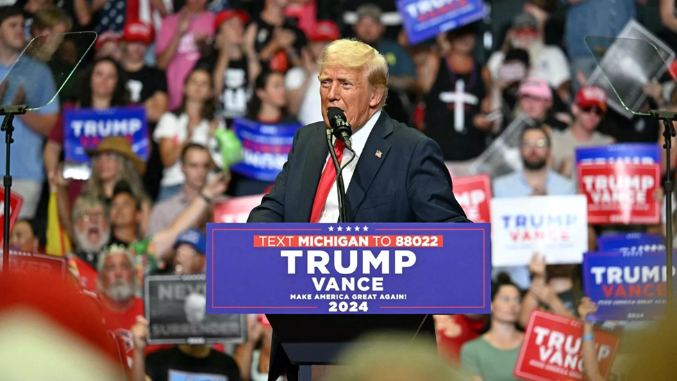 Trump: Biden y Kamala Harris son una gran vergüenza para América